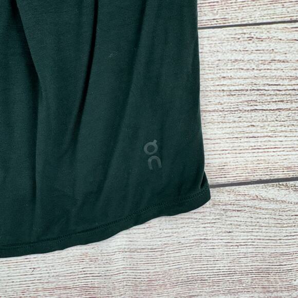 On Cloud Active-T Breathe Open Back Running Shirt Womens XS Green - Picture 4 of 8